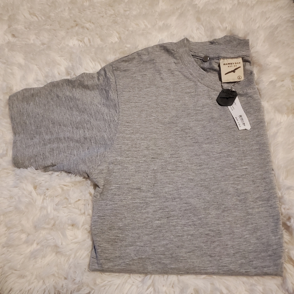 ***Hawk's Bay Grey Tee